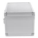 Aluminum Hard Case Foam Black Briefcase Tool Box Carrying Case Portable Tool Case