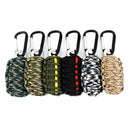 IPRee 18 In 1 Outdoor EDC Multi Tools Kit Camping Emergency Survival Paracord Bag
