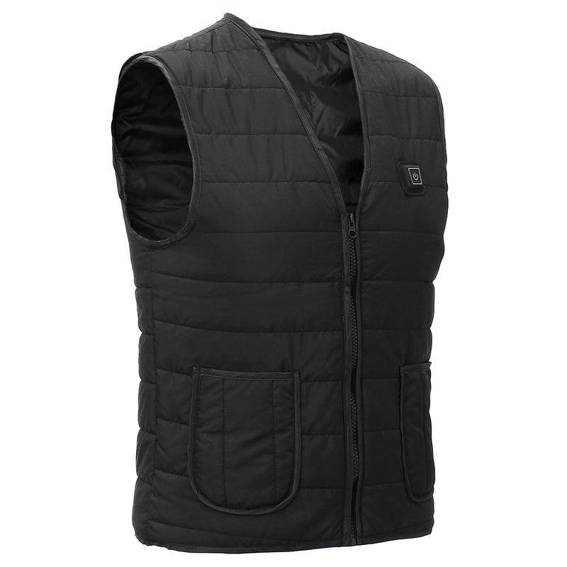 Electric 5V USB Heated Vest Winter Fast Warm-Up Coat Jacket 3 Adjustment Temp