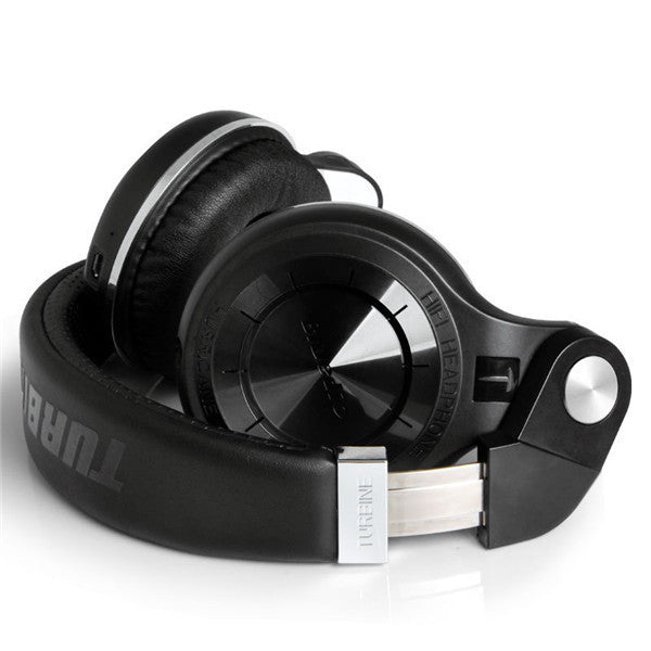 Bluedio T2 Plus Foldable bluetooth Headphone BT 5.0 Support FM Radio Micro Sd Card Music Phone Calls