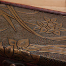 Wooden Large Jewelry Display Box Necklaces Storage Case Ring Desktop Organizer Gift