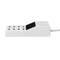 Upgrade Version Multiple USB Charger Intelligent 8-Port Desktop Charger Wireless Charger Charging Station Multi Port Travel Fast Wall Charger Hub Display Real-time Current