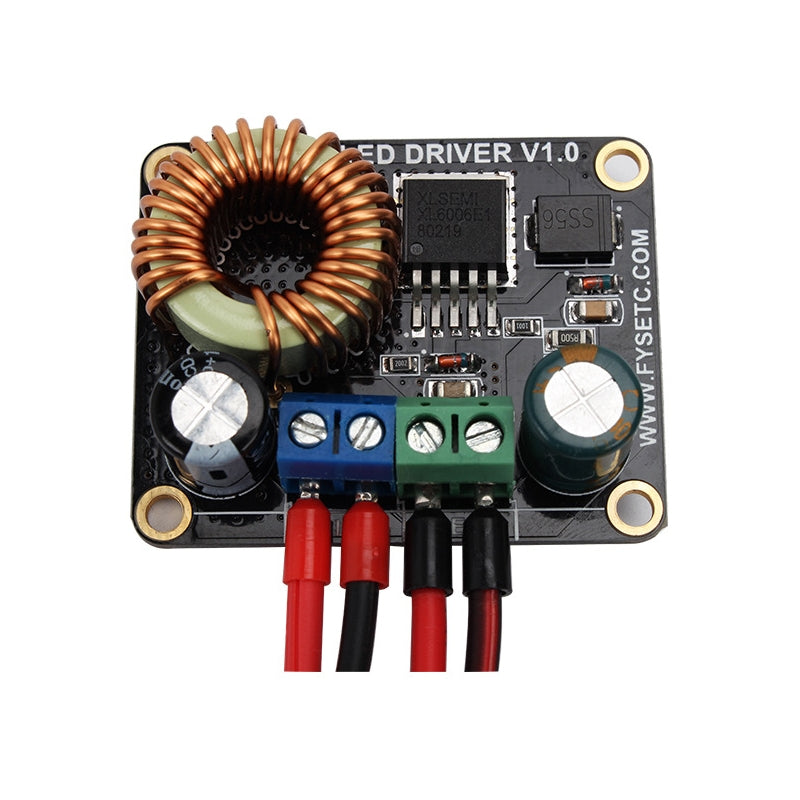 40W UV LED Light Source Lamp Panel + 30W V1.0 LED Boost Driver Board For SLA DLP DIY 3D Printer Part