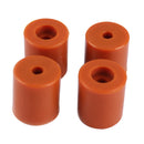 4pcs/pack 18mm*3 + 16mm*1 Silicone Shock Absorbed Heated Bed Hot Bed Leveling Column Kit For 3D Printer Parts