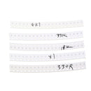 660Pcs 33 Values Each 20 Resistor 0603 SMD Resistor Kit Assorted Kit 1Ohm-1M Ohm 1%