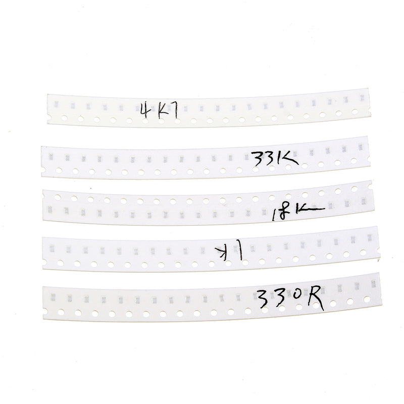 660Pcs 33 Values Each 20 Resistor 0603 SMD Resistor Kit Assorted Kit 1Ohm-1M Ohm 1%