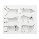 3D Animal Models Silicone Fondant Chocolate Cake Mold Baking Mould Sugar Craft