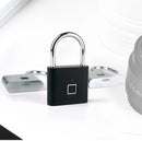 Fingerprint Lock Security Keyless Smart Padlock USB Rechargeable Digital Quick Unlock Door Lock