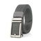 TUSHI 120cm Punch Free Black/Silver Buckle Tactical Belt Quick Release Nylon Waist Belts Casual Belt