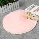 Non-Slip Bath Bedroom Shower Round Mat Rug Soft Plush Floor Door Carpet (5 colors)