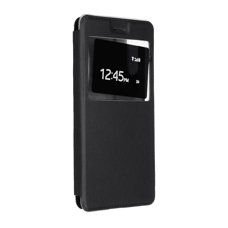 Bakeey Flip With Window Shockproof PU Leather Full Body Cover Protective Case for Xiaomi Mi 9 / Xiaomi Mi9 Transparent Edition