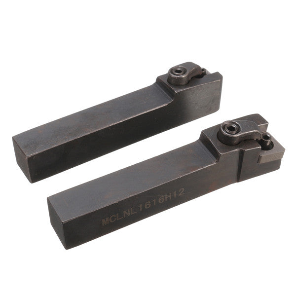 2pcs MCLN 16x100mm Lathe Index Turning Tool Holder For CNMG1204 Insert