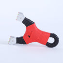 Outdoor Alloy Tactical Sling-shot Five-link Aiming Bow Aiming Tablet Rubber Band Sling Camping Shooting Tools