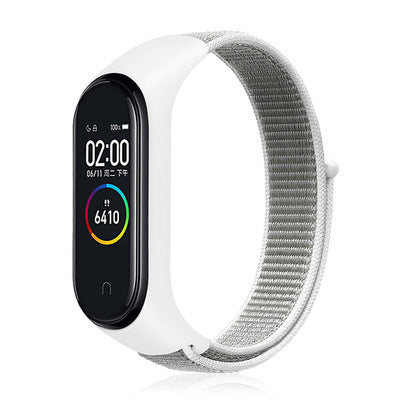 Bakeey Nylon Loopback Integrated Design Watch Band Strap for Xiaomi Mi Band 4&3