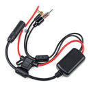 Universal DAB+ FM Car Antenna Aerial Splitter Cable Digital Radio Amplifier