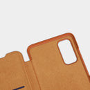 NILLKIN Flip Shockproof with Card Slot Holder Full Cover PU Leather Vintage Protective Case for Samsung Galaxy S20