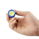 Mini COB Keychain Flashlight Night Light Aluminium Alloy Pocket Portable Emergency Lamp