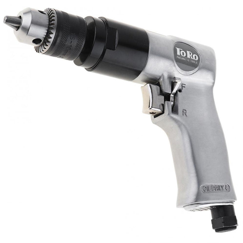 TORO TR-5100 3/8inch 1800rpm High-speed Cordless Pneumatic Drill Reversible Air Drill for Hole Drilling