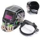 Solar Power Auto Darkening Welding Helmet Mask Welders Grinding Function