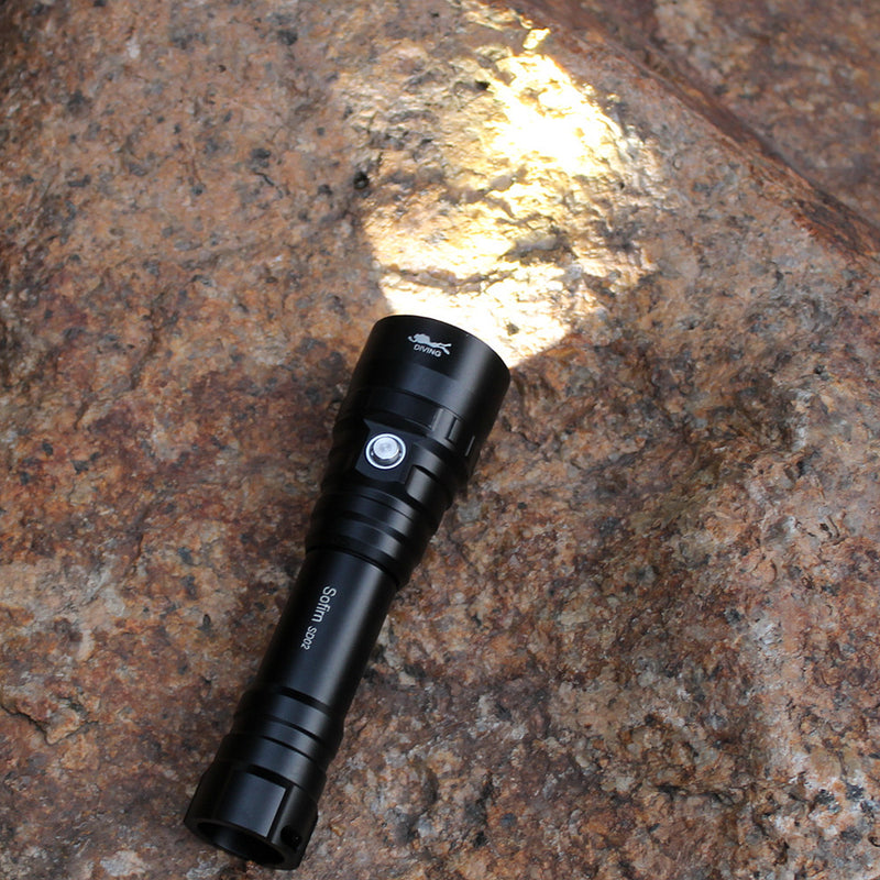 Sofirn SD02 Professional Diving Flashlight 18650 Powerful Dive Light XPL 1050lm LED Lamp Underwater Spotlight Flashlight