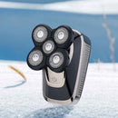 5 Head 5D Rechargeable Bald Head Shaver USB Cordless Hair Clipper Trimmer Groomer Kit
