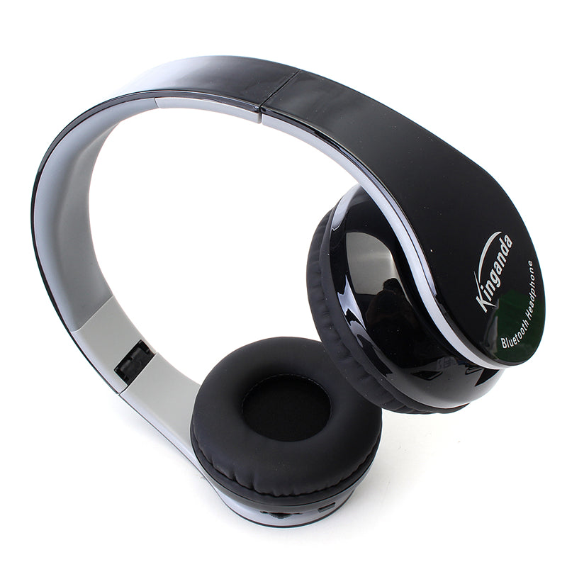 Wireless bluetooth Stereo Foldable Over Ear Headphone with Receiver for Samsung Xiaomi Huawei