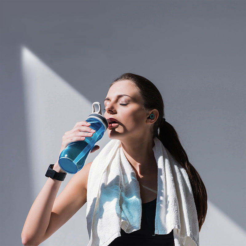 [bluetooth 5.0] TWS True Wireless HIFI Digital Display Earphone Touch Noise Cancelling IPX7 Waterproof Sports Earbuds With Mic for Xiaomi Huawei