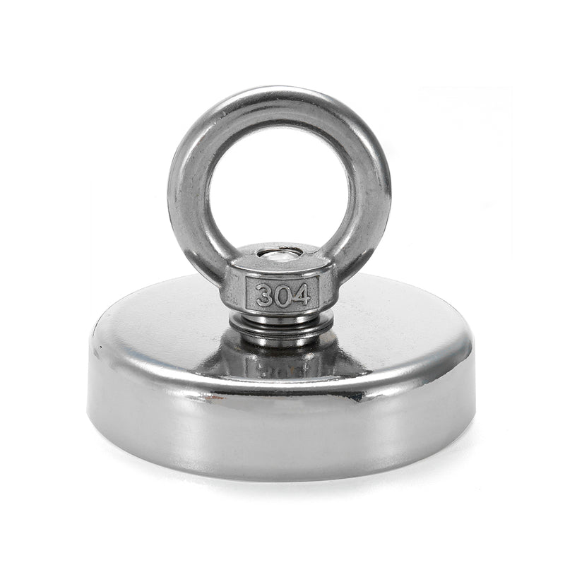 90KG D48mm Neodymium Recovery Magnet NJ48 Sea Fishing Metal Treasure Hunting Magnet