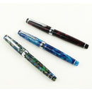 MOONMAN DELIKE Fountain Pen Newmoon Series Acrylic Resin EF/F/Small Bent Writing Pen Gift Set for Business Office