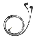 HOCO M72 Universal 3.5mm Wire Control In-ear Earphone Headphone with Mic for Mobile Phones
