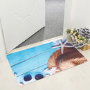 Anti-slip Carpets Starfish SeaShell  Rugs Kitchen Floor Home Mats Carpet Decor