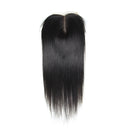 6A Virgin Hair Lace Closure Straight Brazilian Human Hair Closures 4x4 Free Middle Part