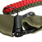 2M Climbing Tactical Single Point Sling Bungee Adjustable Safety Catcher Rope Strap Cord