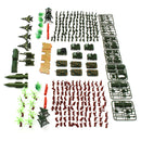 328Pcs Plastic Soldiers Army Military Model DIY War Scene Kids Toys Set Gifts
