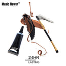 Music Flower 2 Color Eyebrow Gel Eye Brow Enhancers Waterproof Makeup Brush Set