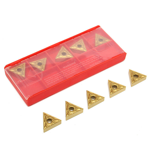 10pcs TNMG 160404 Carbide Tips Inserts Turning Tool Holder Carbide Inserts