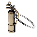 Simulation Metal Fire Extinguisher Modle Key Ring Keychain Bag Key Pendant
