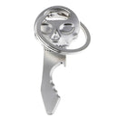 Metal Skull Mask Key Ring Keychain Bottle Opener Creative Gift for Boyfriend
