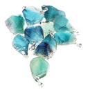 Tibetan Blessing Lucky Crystal Pendant Green Blue Fluorite Pendant Women Girls Ornament