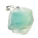 Tibetan Blessing Lucky Crystal Pendant Green Blue Fluorite Pendant Women Girls Ornament