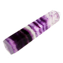 1pc Crystal Purple Fluorite Six Edges Point Natural Stone Home Desk Ornament