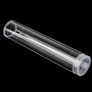 Premium Transparent Capsule Box Coin Tube Holder Storage Box For Coin