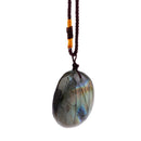 Moonstone Sun Stone Feng Shui Reiki Gemstone Pendants for DIY Jewelry Making