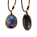 Moonstone Sun Stone Feng Shui Reiki Gemstone Pendants for DIY Jewelry Making