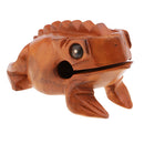 Traditional Craft Wood Luck Frog Home Office Decoration Kids Musical Toys