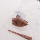 Wooden Frog Statue Creative Children Kids Musical Toy Home Office Decor -6cm