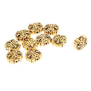 10PCS Retro Tibetan Nepal Beads Handmade Tibetan Bead Charm for DIY Jewelry Making 14mm