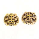 10PCS Retro Tibetan Nepal Beads Handmade Tibetan Bead Charm for DIY Jewelry Making 14mm
