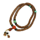 Tibetan Buddha 108 8mm Prayer Beads Necklace Bracelet Relaxation Meditation