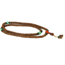 Tibetan Buddha 108 8mm Prayer Beads Necklace Bracelet Relaxation Meditation